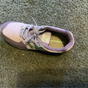 New Balance Women's Purple and Mint Sneakers